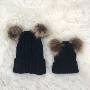 🔥Closing Sale🔥 Mommy & Me Knit Beanie Caps